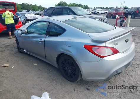 2012 Hyundai Genesis 3.8 Track z USA, uszkodzony, nr VIN KMHHU6KH6CU078224